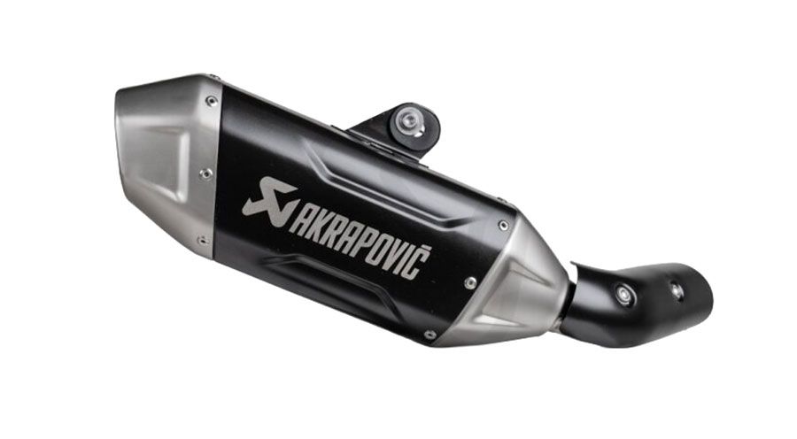 BMW F450GS Akrapovic Stainless Steel Black マフラー