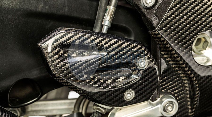 BMW S 1000 XR (2015-2019) カーボン ヒール ガード(右)