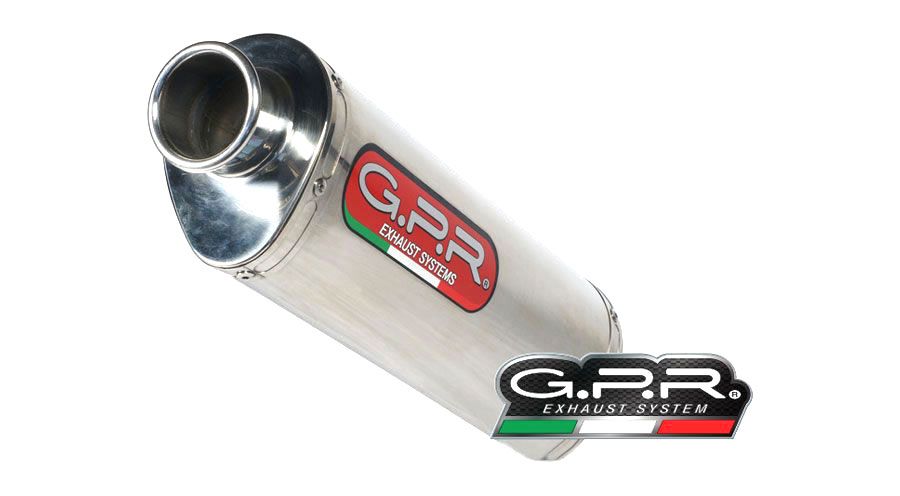 BMW F 650, CS, GS, ST, Dakar (1994-2007) GPR Slip On Trevale Stainless Steel マフラー