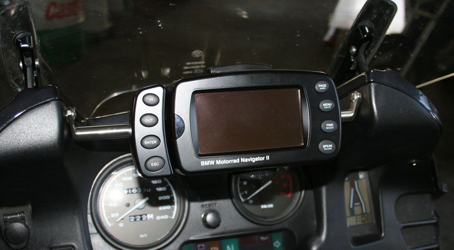 BMW R1100RT, R1150RT GPS マウント