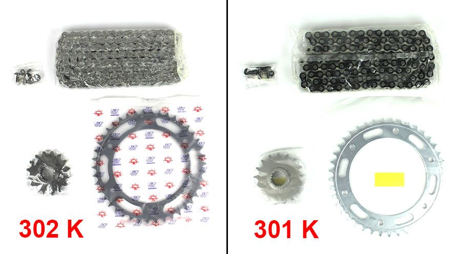BMW F650GS (08-12), F700GS & F800GS (08-18) チェーンキット