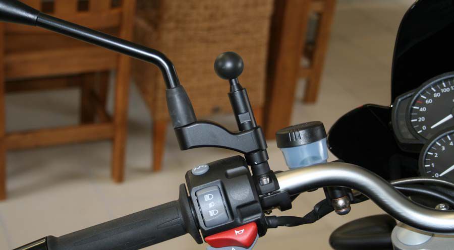 BMW R1200GS (04-12), R1200GS Adv (05-13) & HP2 GPS マウント