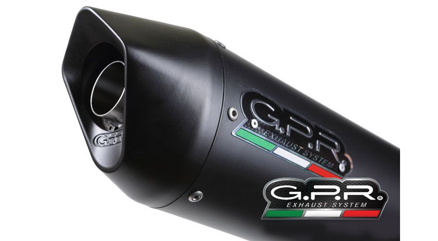BMW R1200S & HP2 Sport GPR Slip On Furore Nero Italia マフラー