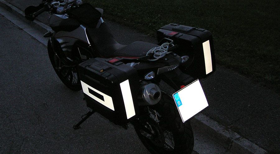 BMW F650GS (08-12), F700GS & F800GS (08-18) 反射テープ