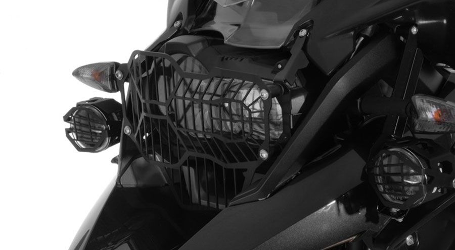 BMW R 1200 GS LC (2013-2018) & R 1200 GS Adventure LC (2014-2018) クイックリリース固定によるヘッドライト保護