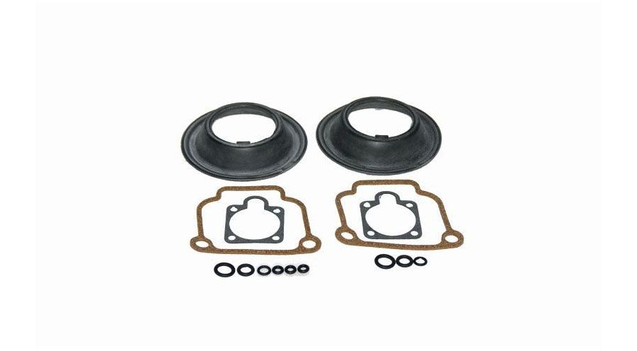 BMW R 100 Model 2個の32mm Bing定常凹キャブレター用ガスケットキット