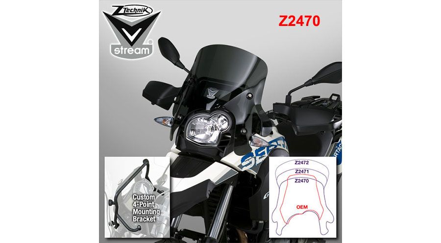 BMW G 650 GS ZTechnik ウィンドスクリーン