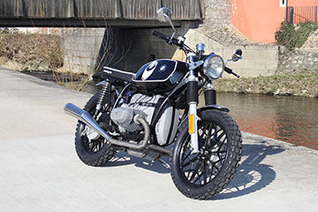 BMW R45 Scrambler コンバージョン（モデル車両） Hornig