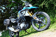 BMW G310GS conversion by Hornig