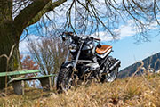 BMW R1200R Scrambler conversion by Hornig