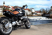 BMW R1200R Scrambler conversion by Hornig