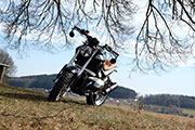 BMW R1200R Scrambler conversion by Hornig